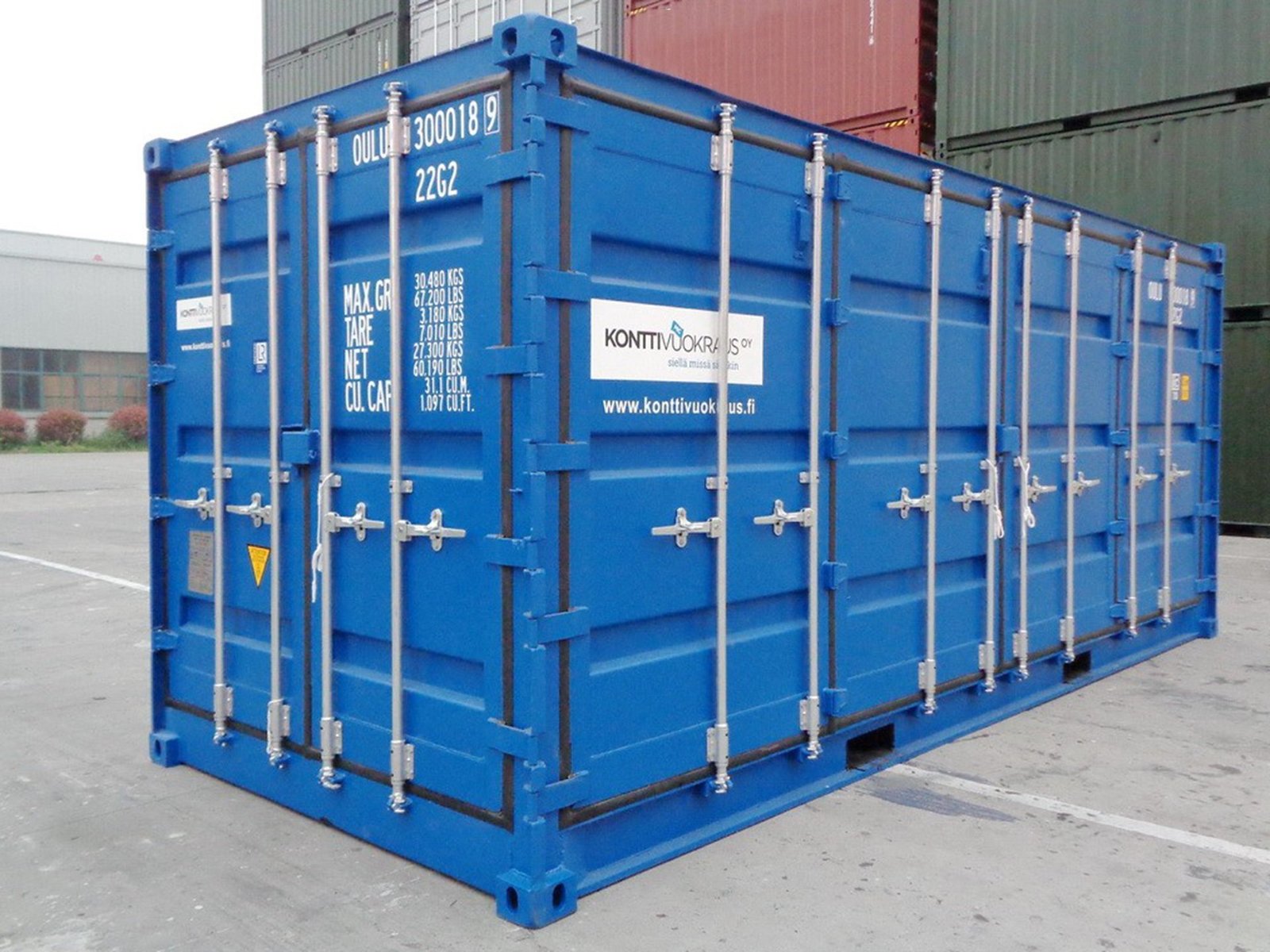 20ft Open Side / Full Side Access Container – Ton Ton Shipping Containers