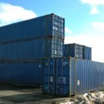 45' HCPW  Shipping Container Blue (RAL 5013)