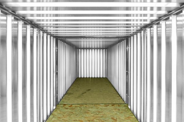 6M X 2.1M End Linked Flat Packed Container Bundle (Galvanised) - Image 3