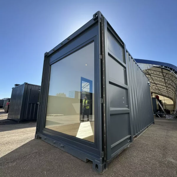 20x8ft CUSTOM SHIPPING CONTAINER CONVERSION | Portable Building | Garden Office - Image 6